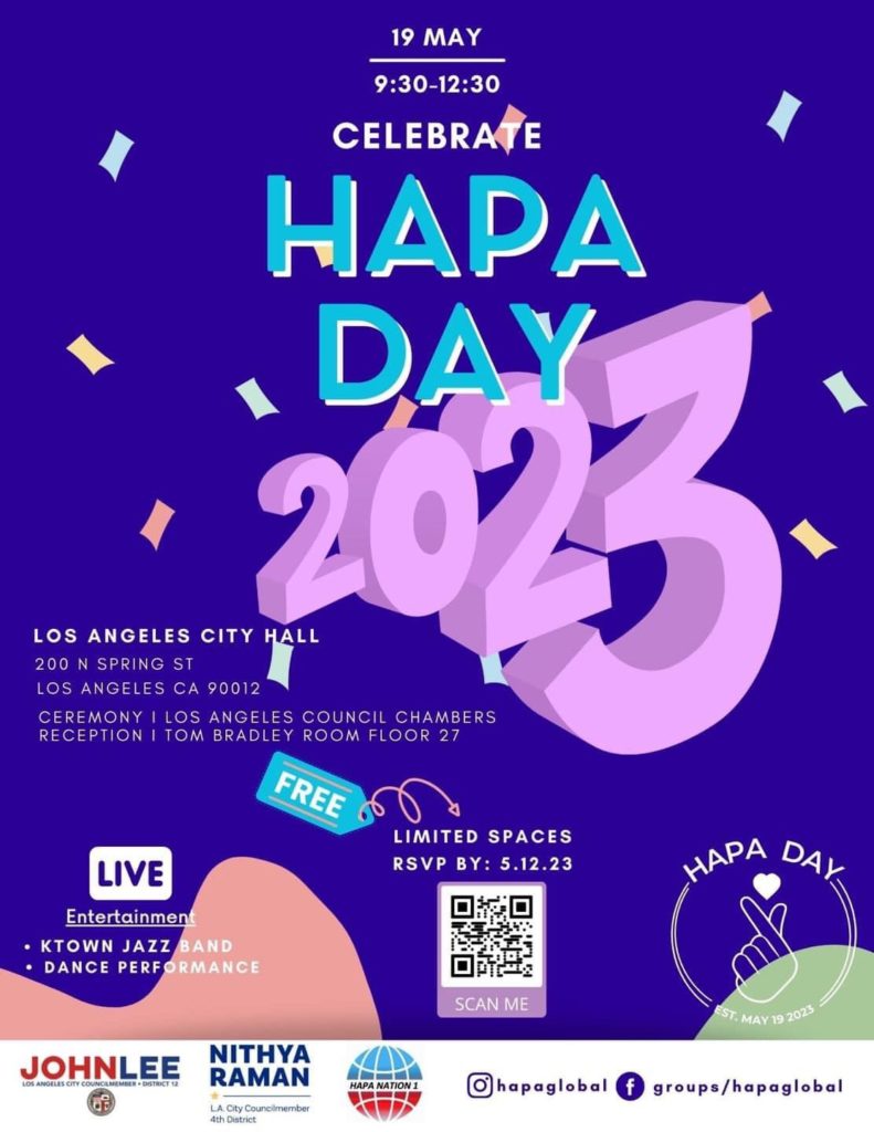 HAPA Day Proclamation in Los Angeles 5/19/2023